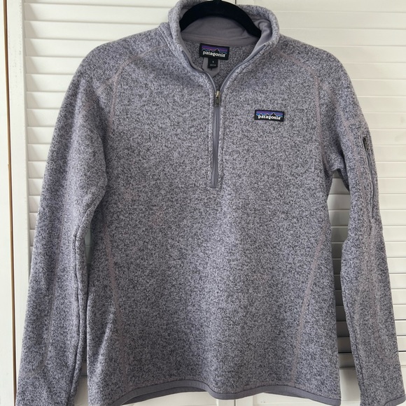 Patagonia Better Sweater 1/4-Zip Fleece Medium Purple
Gray S - Picture 3 of 5